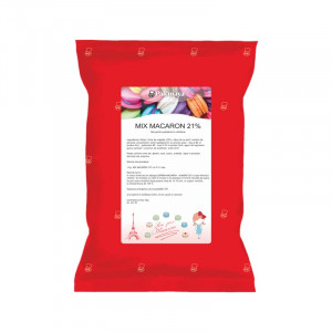 Premix Macaroons 21% Flour Almond Almond Pakmaya 2 Kg - Img 1