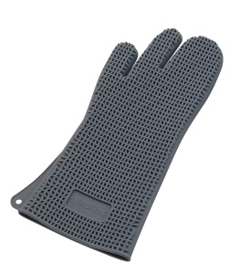 Professional Silicone Glove Zeus, Grey, 38.5 x 16.8 x H 2 cm