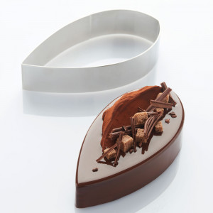 Rama Inox Quenelle 23 x 12 x H 4 cm - Img 2