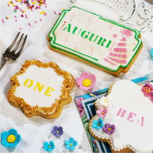 Sablon Plastic Decor Alphabet, 25 x 10 cm - Img 2