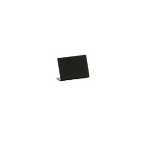 Set 5 Mini Table Negre Acril, 7.5 x 3.5 x H 7 cm