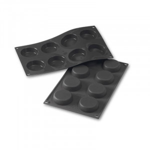 Silicon discs Ø6xH1.7cm, 8 cavities
