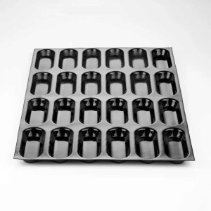 Silicon Fibreform 60x40cm 24 cav. Ecler 13 x 5 x H 2 cm, 85 ml - Img 2