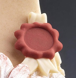 Silicon mould 3D Seal, Ø 4.3 x H 0.4 cm - Img 1