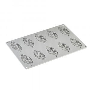 Silicon mould Gourmand Penaj 8.4 x 3.8 x H 0.2 cm, 10 cavities - Img 2