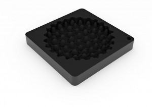 Silicon mould TOP Scarlet Ø 18 x H 2.6 cm, 1 cavity, 440 ml - Img 2