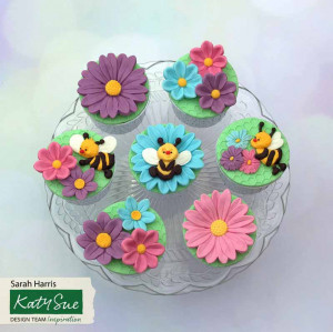 Silicon moulding Decor Texture honeycomb texture 13.5 x 12.3 cm and bees - Img 2