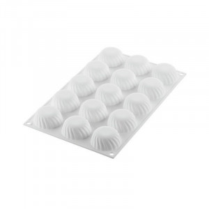 Silicon Samurai mould Ø 4.6 x h 2.3 cm, 15 cavities - Img 2
