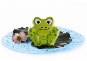 Silicon Shape Figurine Frog Figurine, 13.6x13xH4cm - Img 3
