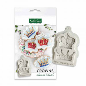 Silicone Crown Mould, 2 Subjects Ø 4.2 - 4.8 cm - Img 1