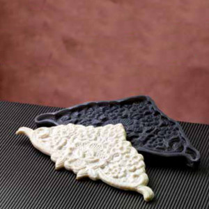 Silicone lace mould 15.7 x 7 cm
