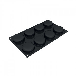 Silicone mould Gianluca Fusto Round, 8 cavities - Img 3