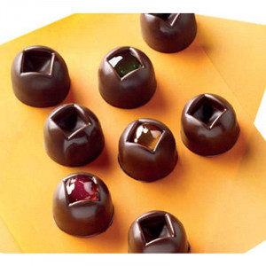 Silicone mould Silikomart Imperial Praline Imperial Ø 2.8 x H 2 cm, 10 ml, 15 cavities (SCG03) - Img 2