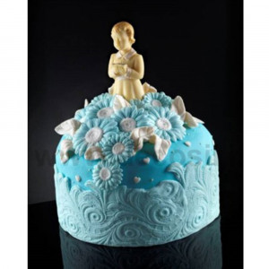 Silicone moulding Lace border, 31x9.3cm - Img 3