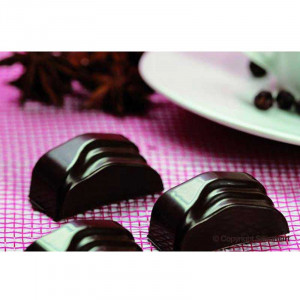 Silicone Praline mould Silikomart Praline Jack 3.7 x 3 x H 2 cm, 8 ml, 14 cavities (SCG09) - Img 3