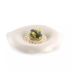 Silikomart NaturaE Rosemary Silicone Mould, 2 designs, 7.5–9.3 x 3.8–4.3 x H 0.15 cm, 28 cavities
