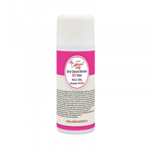 SPRAY VELVET - Colorant Alimentar Roz, 400 ml