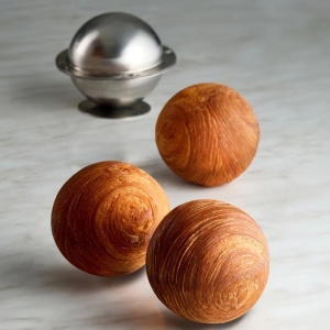 Stainless steel baking tin Model Geometric Sphere Ø 7.5 cm - Img 2