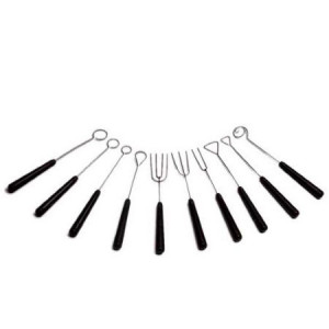 Stainless Steel Praline Fork - Set of 10 pieces - Img 1