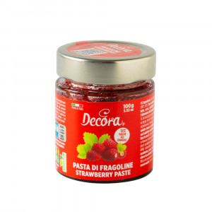 Strawberry Concentrated Flavouring Paste 100 gr - Img 1