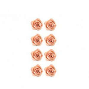 Sugar Decor - Roses - Roses - Pink/Pink R 2cm, 56 pcs