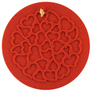 Szilikon forma Decor Love Ø 18 x H 2,5 cm, 9 ml - Img 2
