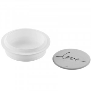 Szilikon formakészlet Love Ø 12 x H 3,5 cm, 360 ml + Love matracok - Img 3