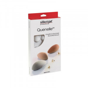 Szilikon Quenelle Mignon 6,3 x 2,9 x h 2,8 cm, 12 üreggel - Img 7