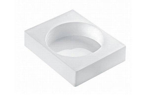 Szilikon tortaforma Ø 13,5 x H 5 cm, térfogat 705 ml - Img 1