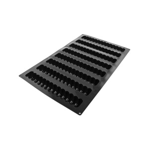 Szilikonforma Infinity Monoportii 33,6 x 4,7 x H 4 cm, 8 üreg, 480 ml (SQ072) - Img 3