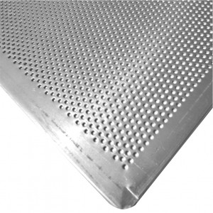 Tava Aluminiu Perforat - Fara Margini, 40 x 30 cm - Img 3