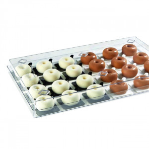 Transparent lid H 8.5 cm, for Tavi 60 x 40 cm, Polycarbonate - Img 3