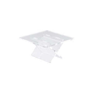 Transparent Plexiglas sideboard 25 x 25 x H 14 cm - Img 1