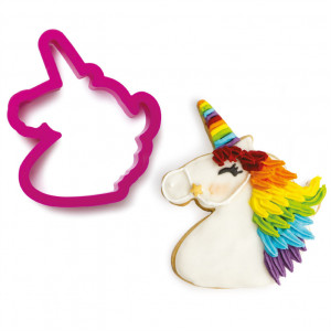 Unicorn - Plastic Cutter 8.5 x 10 x H 2.2 cm - Img 1