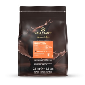 Zestina Madagascar Dark Chocolate, 67% Cacao Barry Callebaut, 2.5 kg