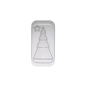 Брад Коледа Ø 10,8 x H 18,2 cm - комплект Matrite Termoform 1 Предмет - Img 2