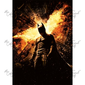 Вафла с щампа Batman Batman Model 4, A4 - Сладкарски изделия