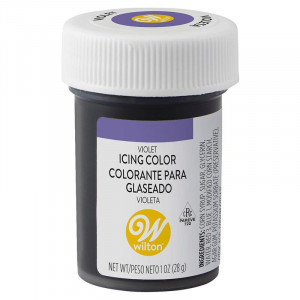 Гел за оцветяване на храни, виолетов - Wilton, 28 gr - Img 1