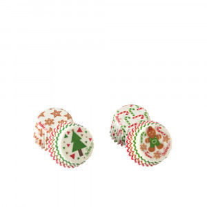 Коледна хартия Chese L, Ø 2,7 x H 1,7 cm, 200 бр. - Img 2