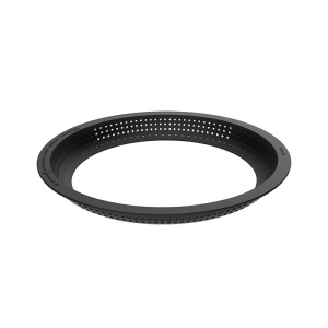 Кръгли тарти Ø 18 x H 2 cm - термопластична микроперфорирана рамка - Img 3