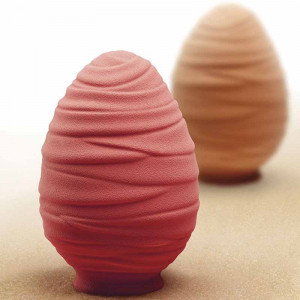 Паста Paste Ramses Ø 14 x H 20 cm, Matrite Plastic Комплект 2 Шоколадови предмети