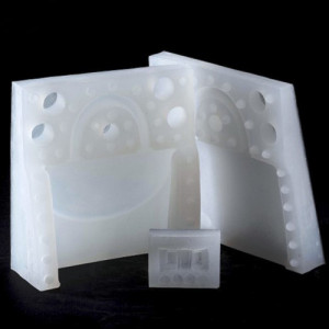 Силиконова дамска чанта 3D Mulaj 3D Vanity, 10 x 3,5 x H 12,5 cm - Img 2