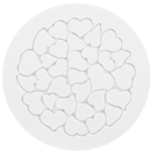 Силиконова форма Decor Love Ø 18 x H 2,5 cm, 9 ml - Img 3