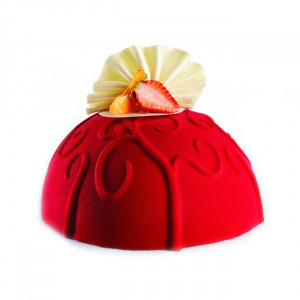 Силиконова форма Pavocake Tort Semisphere cake Ø18xH9cm - Img 1