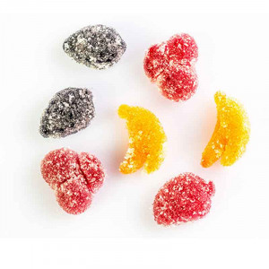 Силиконова форма Silikomart Praline Fruit 3,2 x 3,2 x H 1,5 cm, 10 ml, 15 кухини (SCG32) - Img 3