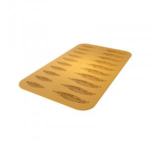 Силиконов калъп Silikomart NaturaE Feather - молив 12,1 x 2,8 x H 0,15 cm, 5 ml, 10+10 кухини - Img 4