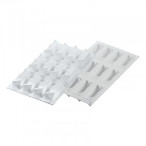 Силиконов миньон Stea 7,5 x 2,5 x h 2,5 cm, 12 кухини - Img 2