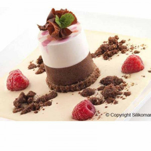 Силиконов цилиндър с форма Ø6.3xH4cm, 8 кухини (SF119) - Img 2