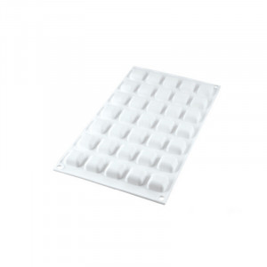 Силициев калъп Micro Gem5 2,3 x 2,3 x h 1,3 cm, 35 кухини - Img 2