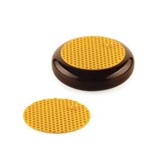 Форма „Silicon Decor Top/Insertie“ с мотив „пчелна пита“, Ø 14 – 18 x В 0,3 см, 14 гнезда, 55 мл